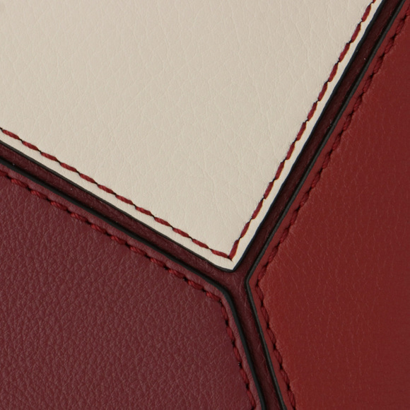 Loewe Puzzle Small 2way Shoulder Bag Wine Garnet - Picture 6 of 10